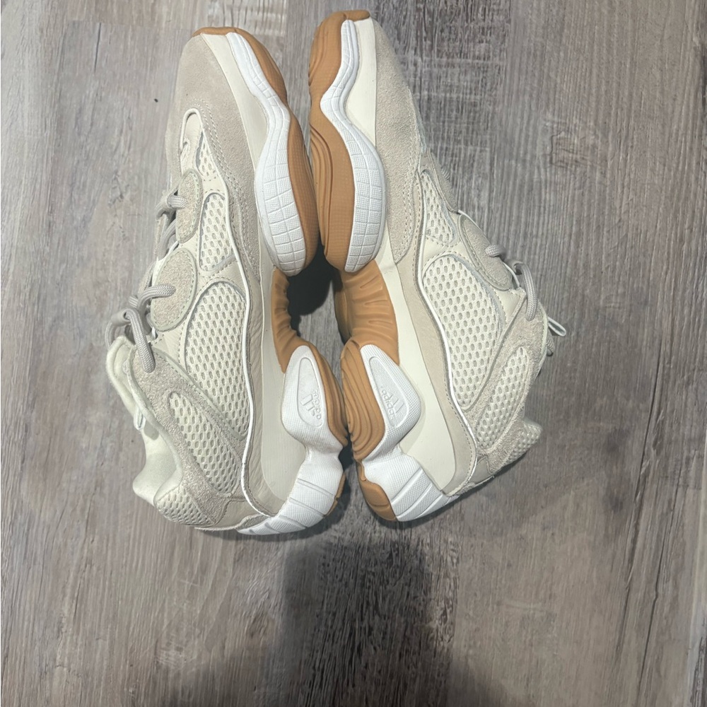 Adidas Cream and White Mesh Sneakers - Picture 7 of 7